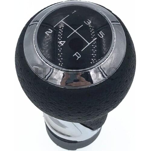 Car 5 Speed Leather Gear Shift Knob Manual Leather For Audi A4 S4 B8 8K A5 8T Q5 8R S Line 2007-2015 High Quality