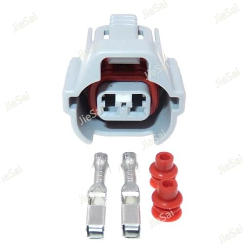 2 Pin Automotive Moving Nozzle Waterproof Connector 2 Series Car Wiring Cable Socket For Hyundai Elantra PA847-02127