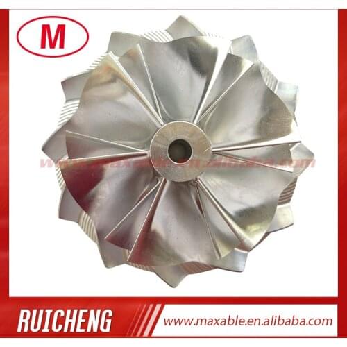 K04 49.52/61.98mm 6+6 blades high performance turbocharger billet/milling/aluminum 2618 compressor wheel