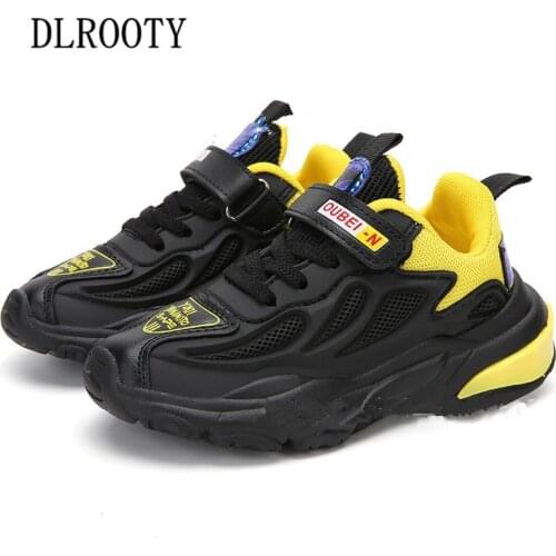 New Sport Children Shoes Kids Boys Sneakers Spring Autumn Net Mesh Hook & Loop Casual Girls Shoes Running Shoe For Kids