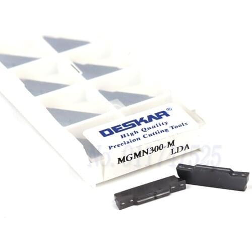 MGMN150 200 250 300 400 500 LDA CNC lathe slotting tool Carbide alloy grooving inserts PVD coating for steel and stainless steel