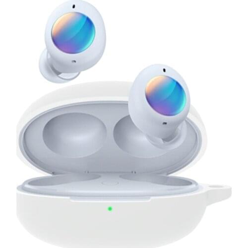 G5AA Soft Silicone Case for -realme Buds Air 2 Neo Wireless Earbud Charging Case Anti-drop Anti-fall Protective Case