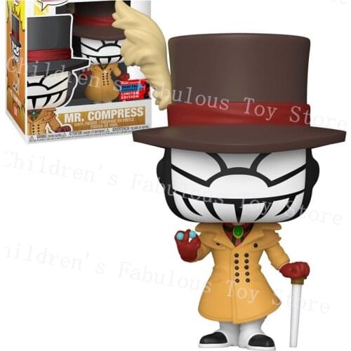 NEWest Arrival My Hero Academy Animation MR.Compress #820 Limited Vinyl Dolls Action Figure Model Toys for Children Gif