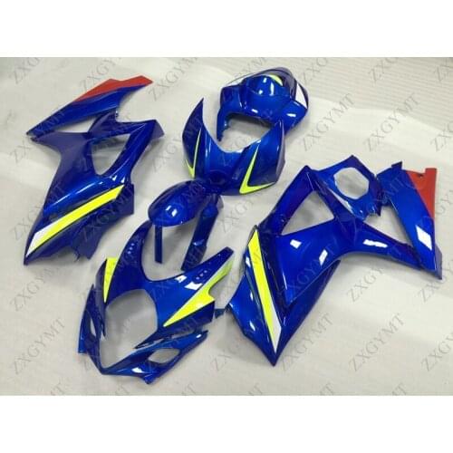 Fairings GSX R 1000 2007 - 2008 K7 Blue Bodywork GSX R 1000 2008 Full Body Kits for Suzuki GSXR1000 2008