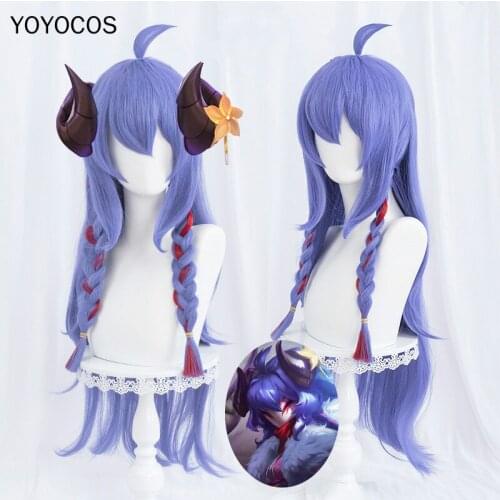 YOYOCOS Spirit Blossm Kindred Cosplay Eternal Hunters LOL Wig Fluffy Small Roll Braid Halloween Anime Cosplay Costumes Wholesale