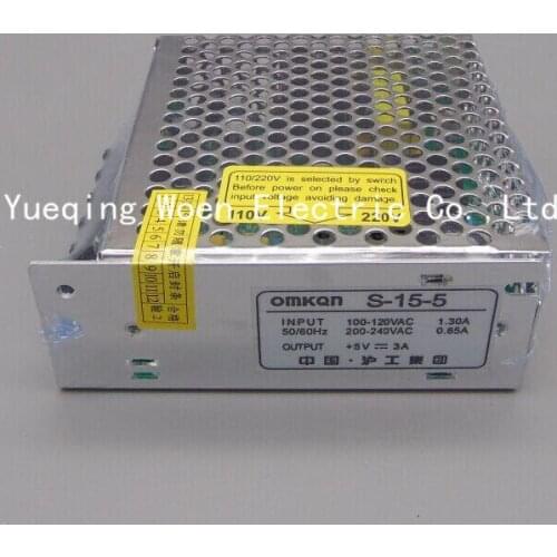 S-15-5 switch 5V transformer power supply 5V3A 15W LED switching power supply