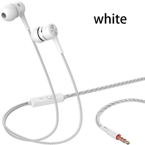 S12 3.5MM Stereo Wired Earphone Quality Sound Earbuds for iPhone Earphones Hands Free Headset with Mic Sport Headphones