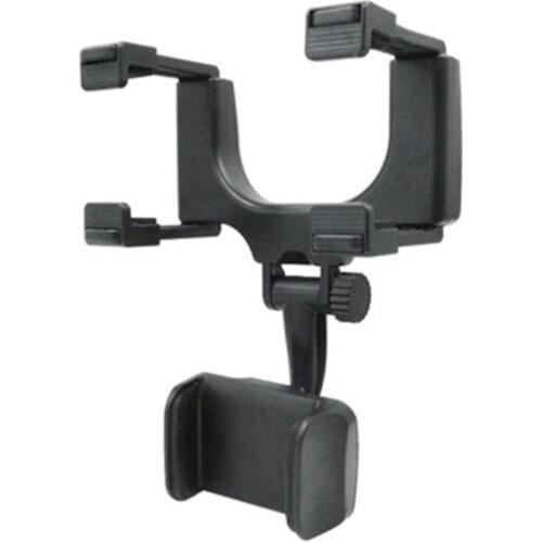 Universal 360° Car Rearview Mirror Mount Stand Holder Cradle For Cell Phone GPS Car Rear View Mirror Holder