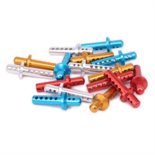 286037 Body Post mounts For Rc Hobby Car 1/16 s-Course HSP Monster Truck Short Course Big Foot Largefoot Car upgraded Aluminum