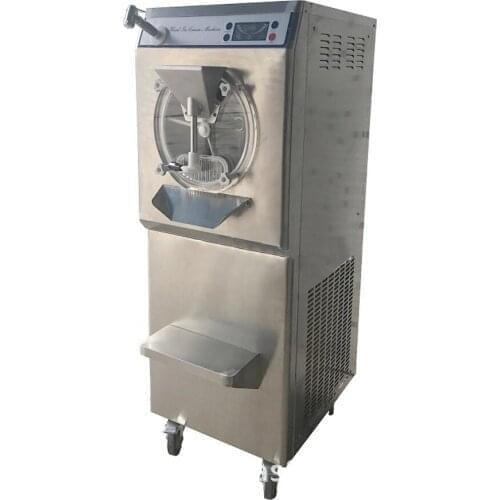 2021 Stainless Steel Italy Air Cooling Hard Gelato Ice Cream Batch Freezer For Sale CFR BY SEA