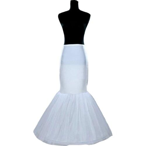 Sumptuous White Mermaid Wedding Petticoats Bridal Petticoats Wedding Accessories