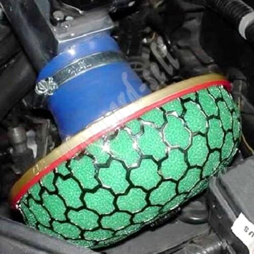 Universal Auto 100mm/80mm/60mm Round Mushroom Super Power Car Air Filter Cleaner Intake Flow Caliber 195 mm 3 layers of sponge