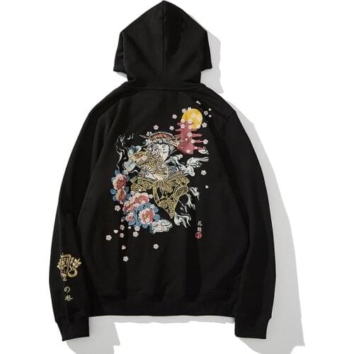 Pull Knife Niang Set Head Round Neck Hoodie Hoodie Day Department Head Popular Logo Yokosuka Embroidery Personality Male and Fem