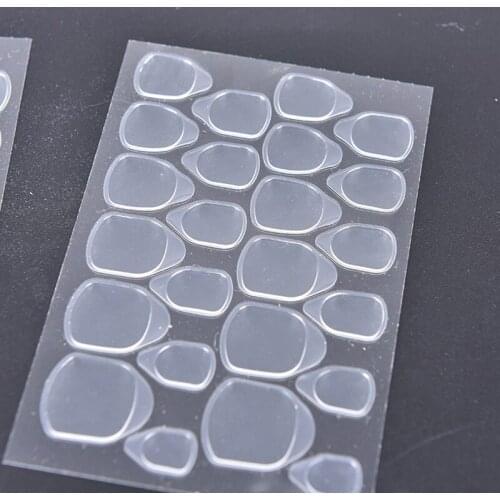 10pcs/lot double-side adhesive tips transparent false nails tool nail glue tool