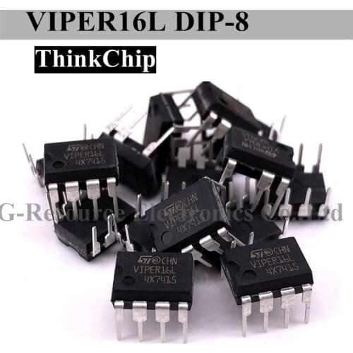 10 pcs) VIPER16L DIP-8 VIPER16LD SOP-16 VIPER16 DIP8 VIPER16HN VIPER16LDTR SOP16 VIPER16LN