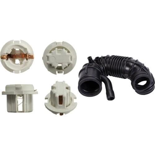 4 Rear Tail Light Lamp Bulb Socket Holder for Bmw 7 Series X5 E53 E70 E65 X3 E83 with Engine Air Intake Hose Boot