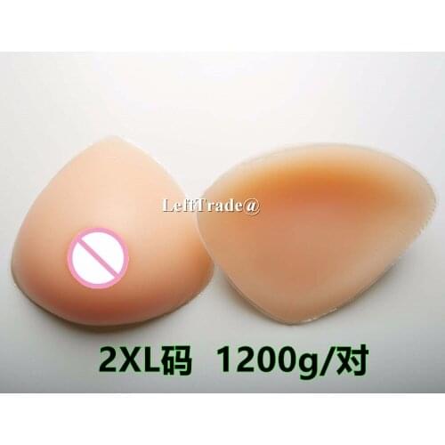1200g DD cup big crossdresser borstprothesen realistic silicone breast forms