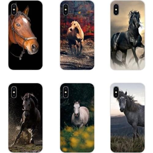 For Huawei Mate Honor 5X 6X 7 7A 7C 8 9 10 8C 8X 20 30 Lite Pro Amazing Horse Animal Accessories Phone Shell Covers