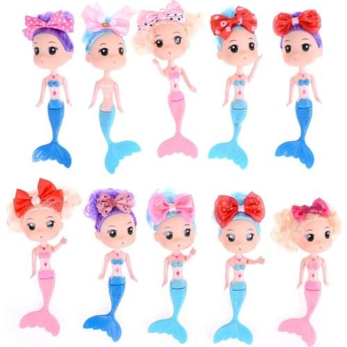 1PCS 15cm Swimming Mermaid Dolls Doll Girls Toys Confused Doll Mermaid Dolls for Girls Birthday Xmas Gifts