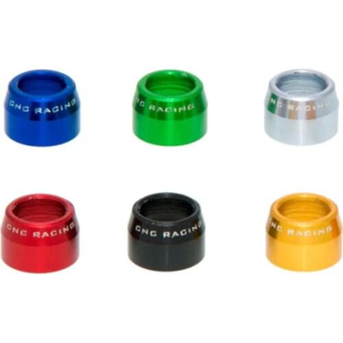 Motorcycle CNC Racing Street Billet Bleed Valve Cover Kit For Caliper & Master Cylinder Universal