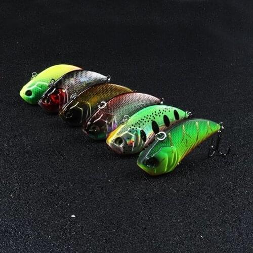 JOHNCOO Sinking VIB fishing lure Hard Plastic 52mm 12g Artificial VIB Artificial Hard Bait fishing Vibration hard lure