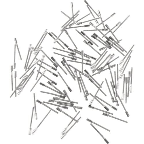 100Pcs Tap Threads Stem Extensions Extenders for Watch Repairs Broken Stems 8mm