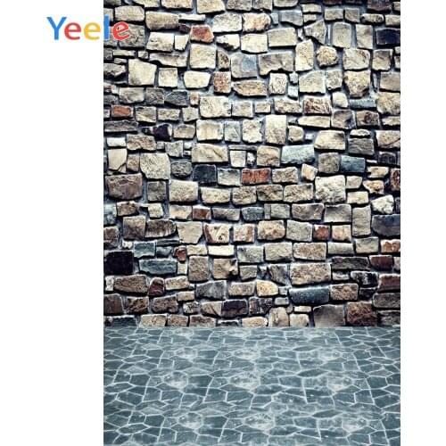 Vintage Brick Wall Stone Baby Portrait Backdrop Vinyl Photography Background For Photo Shoot Photophone Photozone Photocall Prop