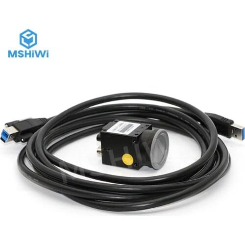 High Speed USB3.0 Industrial Digital Camera 1.3MP Monochrome Global Shutter With SDK Machine Vision Support OpenCV 240FPS
