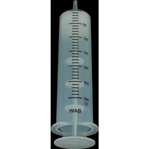 300ml Reusable Sterile Measuring Injection Syringe Nutrient Hydroponics HOT! Plastic Syringe Large Capacity Syringe Transparent