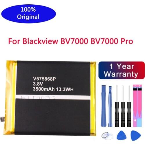 3500mAh rechargeable replacement battery for Blackview BV7000 BV7000 Pro V575868P lithium polymer mobile phone battery free tool
