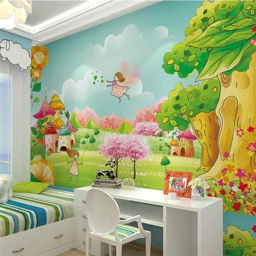 Beibehang Custom 3d mural wallpaper anime cartoon children room background wall paper papel de parede 3d wallpaper papier peint