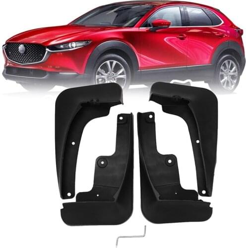 4PCS Front Rear Wheel Mudguards for Mazda CX30 CX-30 2020 2021 Splash Guards Mud Flaps