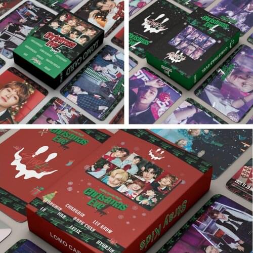 54pcs New Kpop Stray Kids Postcard New Album NOEASY Lomo Card Photo Print Cards Korean Fashion Boys Poster Picture Fans Gifts