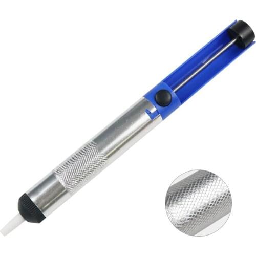 Aluminum Metal Desoldering Pump Suction Tin Gun Soldering Sucker Pen Removal Vacuum Soldering Iron Desolder Hand Welding Tools