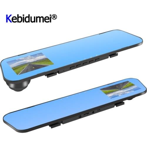 Car DVR Camera HD 1080P Single record 4" Digital Video Mirror Recorder 120 Degree Wide Angle Car Dash Cam Registrar