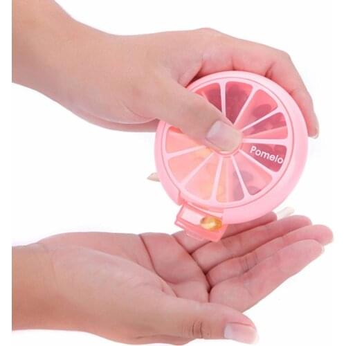 7 Day Pill Medicine Tablet Pillbox Dispenser Organizer Case With 28 Squares Pill Box Multicolor Container For Medicines