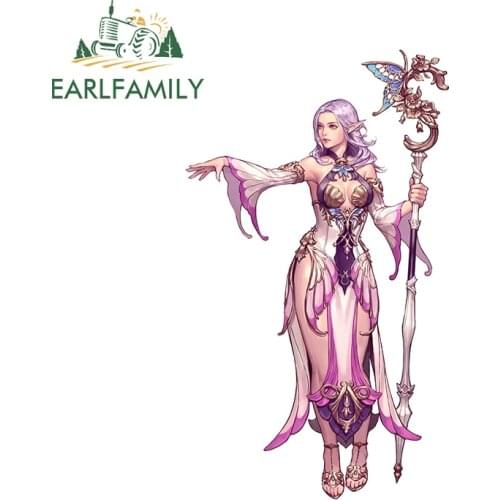 EARLFAMILY 13cm x 7.6cm for Chearin Kim Cherry Car Assessoires Stickers Vinyl Decal Surfboard Windows Personality Decoration