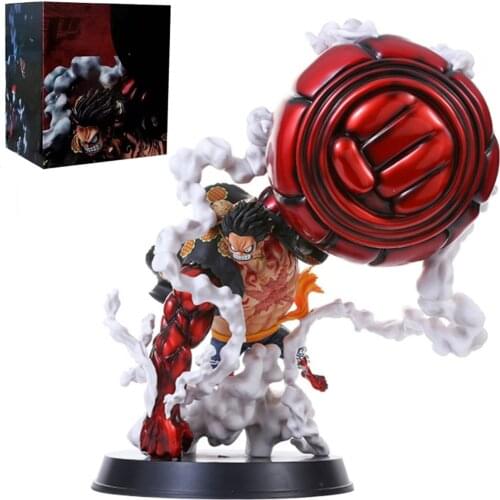 GUCHABEL New Banpresto One Piece Monkey D. Luffy Gear 4 Kong Gun PVC Figure Collectible Model Toy Kids Birthday Christmas Gifts