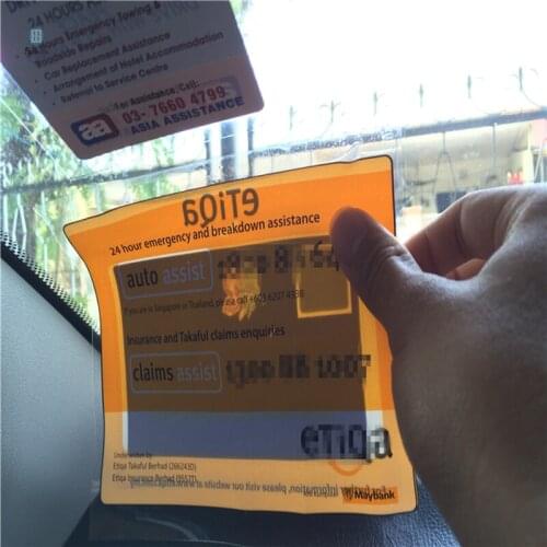 Customized Vinyl Car Sticker Car Body Road Tax Sticker Decals Car Accessories