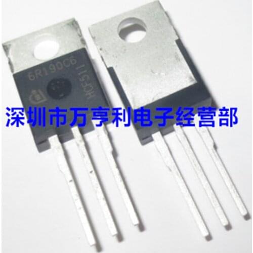IPP60R190C6 6R190C6 TO-220 New and Original 5pcs/Lot