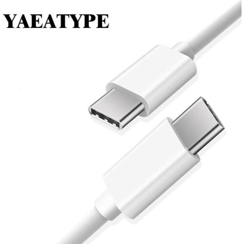 USB Type C Cable for Samsung S10 S9 3A Fast USB Charging Type-C Charger Data Cable for Redmi note 8 pro USB-C Cabo PVC