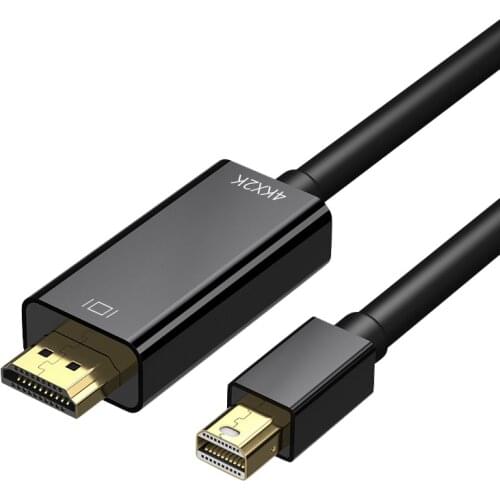 Mini DisplayPort to HDMI Cable 4K Mini DP to HDMI 6 Feet Cable for Air/Pro, Surface Pro/Dock, Monitor, Projector