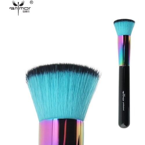 Anmor Foundation Brush Powder Kabuki Synthetic Hair Professional Makeup Brushes for Face Make Up Cosmetic Tool