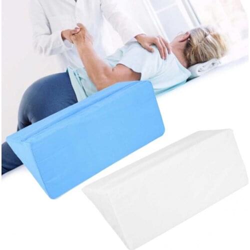 Correction Paralyzed Patients Care Triangular Pad Anti Bedsore Breathable Nursing Cushion (50 x 20 x 20cm) Braces Supports