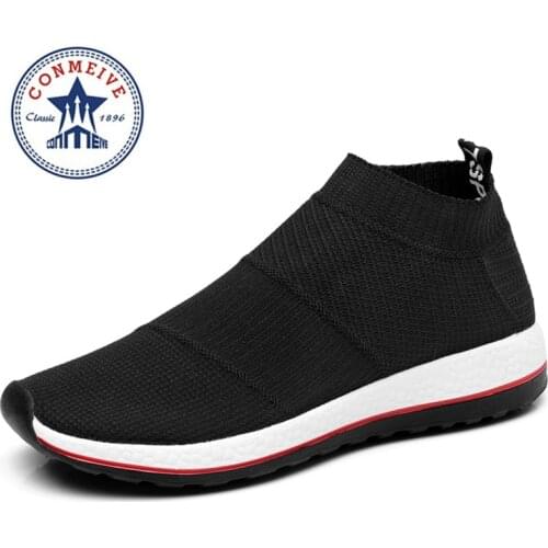 Hot Sale Big Size Running Shoes for Men Women Sneakers Man Cheap Light Breathable Slip-On Mesh Wide(C,D,W) Sport Mens Shoes