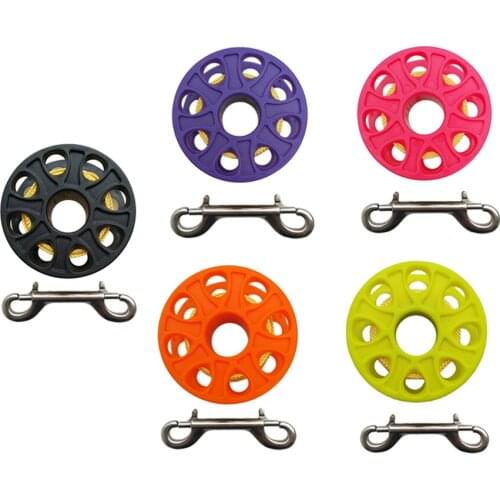 MagiDeal Durable Plastic 18m Scuba Dive Wreck Cave Reel Finger Spool Safety Equipment