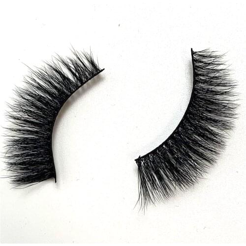 False Eyelash 3D Mink Lash 100% Cruelty Free Lashes Cilios Dramatic Reusable Natural Eyelashes Popular Fake Lashes Makeup EP01