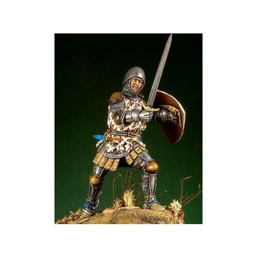 Resin Figure 1/32 54mm ancient warrior stand (WITH BASE ) Model Unassambled Unpainted Figure Building Kit