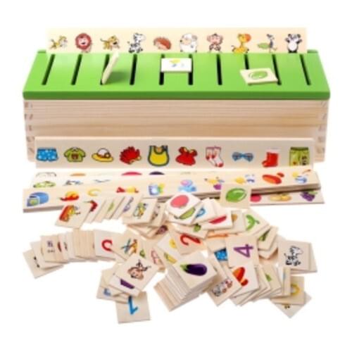 Sevfe Educational Intelligence Developer Healthy Wood Grating Matching Game