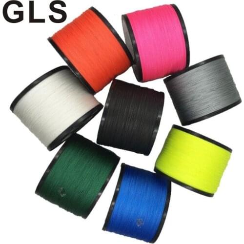 GLS brand 4 series PE great horse 1000 meters 4-150 pounds, strong pulling force, good wear resistance, anti-bite fishing line